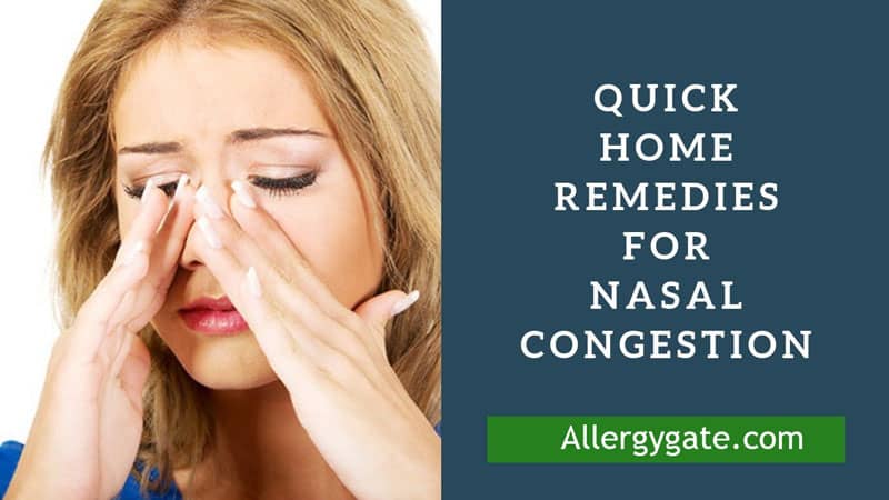 Nasal congestion